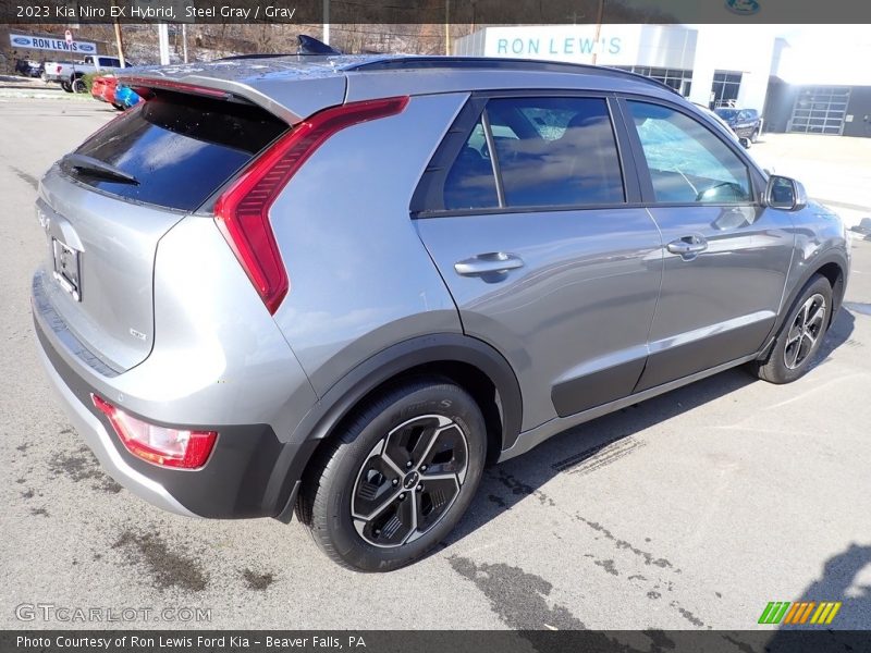 Steel Gray / Gray 2023 Kia Niro EX Hybrid