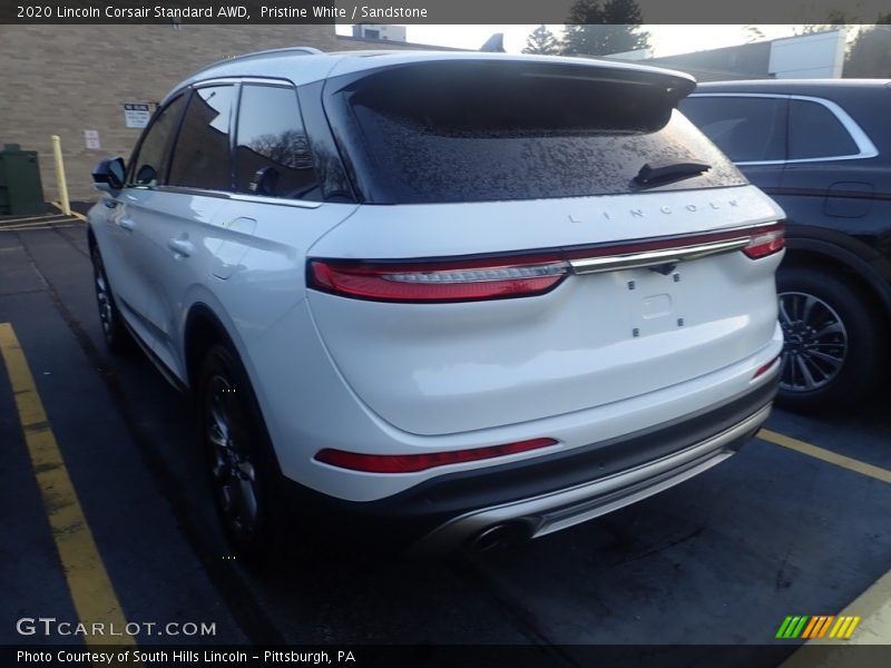 Pristine White / Sandstone 2020 Lincoln Corsair Standard AWD