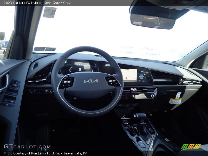 Steel Gray / Gray 2023 Kia Niro EX Hybrid