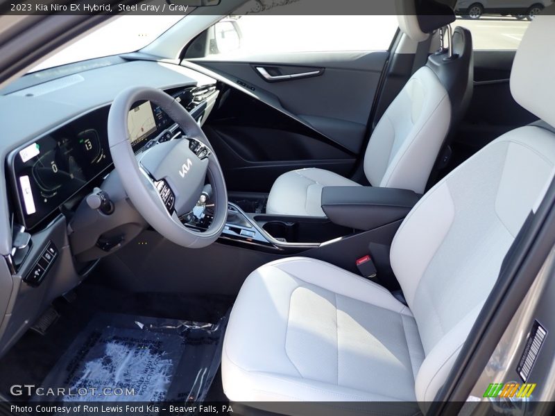Steel Gray / Gray 2023 Kia Niro EX Hybrid