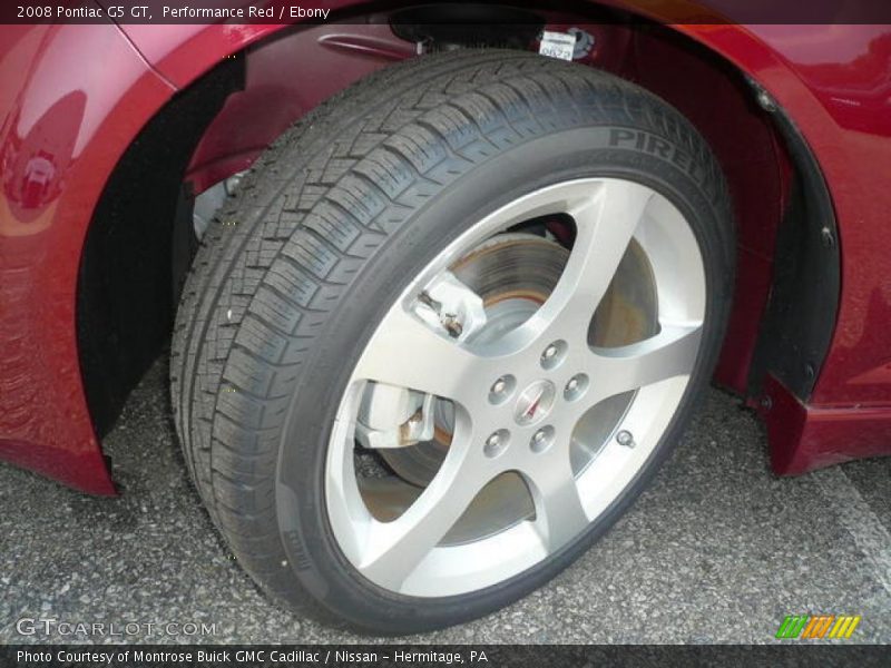 Performance Red / Ebony 2008 Pontiac G5 GT