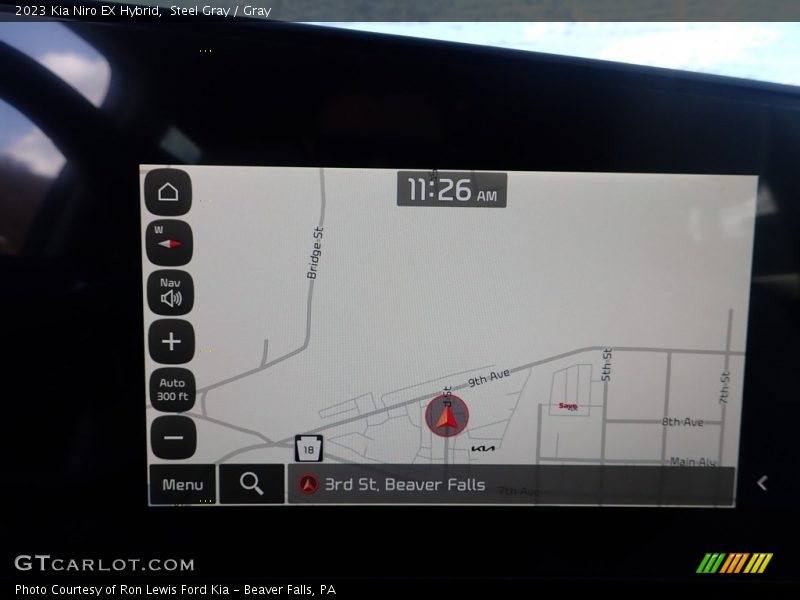 Steel Gray / Gray 2023 Kia Niro EX Hybrid