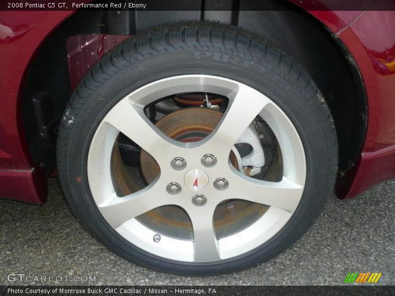Performance Red / Ebony 2008 Pontiac G5 GT