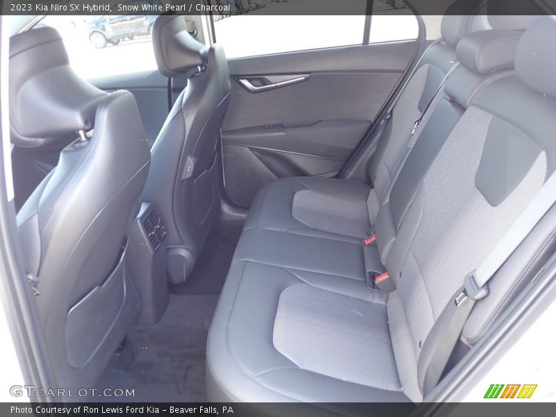Snow White Pearl / Charcoal 2023 Kia Niro SX Hybrid