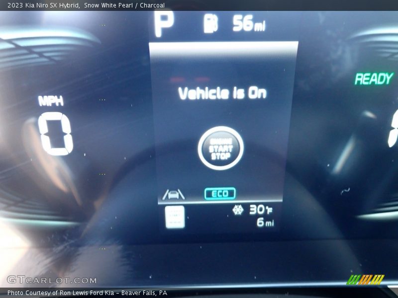 Snow White Pearl / Charcoal 2023 Kia Niro SX Hybrid