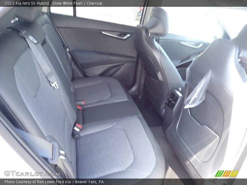 Snow White Pearl / Charcoal 2023 Kia Niro SX Hybrid