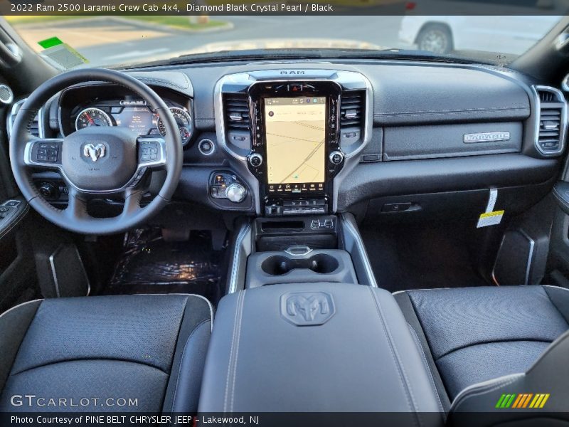  2022 2500 Laramie Crew Cab 4x4 Black Interior