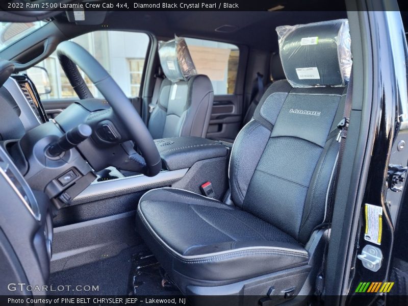 Front Seat of 2022 2500 Laramie Crew Cab 4x4