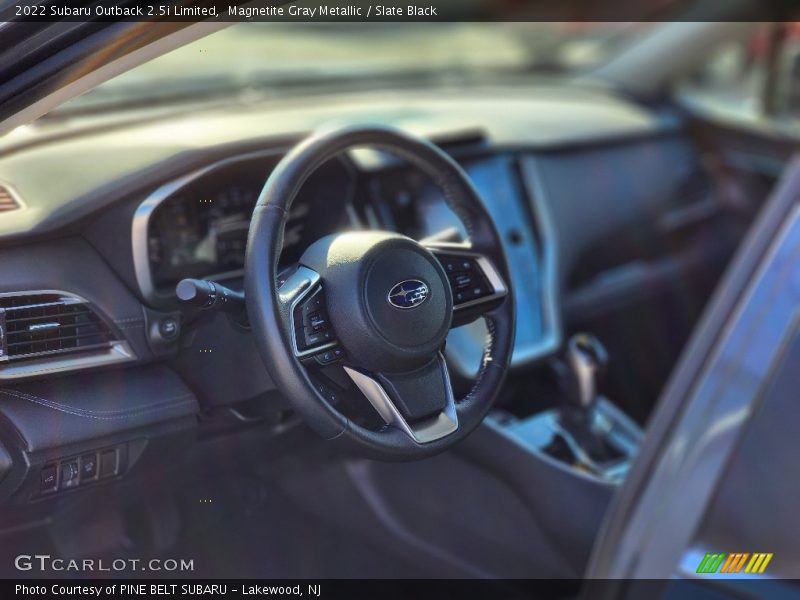 Magnetite Gray Metallic / Slate Black 2022 Subaru Outback 2.5i Limited