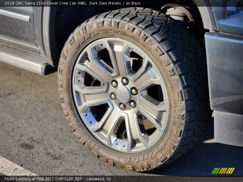 Dark Slate Metallic / Jet Black 2018 GMC Sierra 1500 Denali Crew Cab 4WD