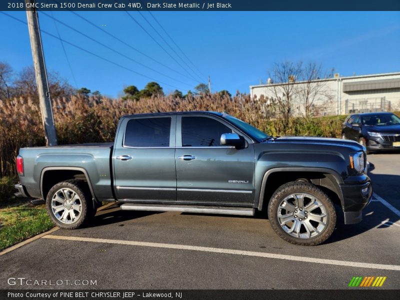 Dark Slate Metallic / Jet Black 2018 GMC Sierra 1500 Denali Crew Cab 4WD