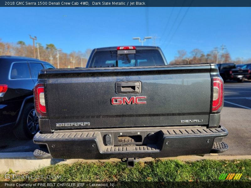 Dark Slate Metallic / Jet Black 2018 GMC Sierra 1500 Denali Crew Cab 4WD