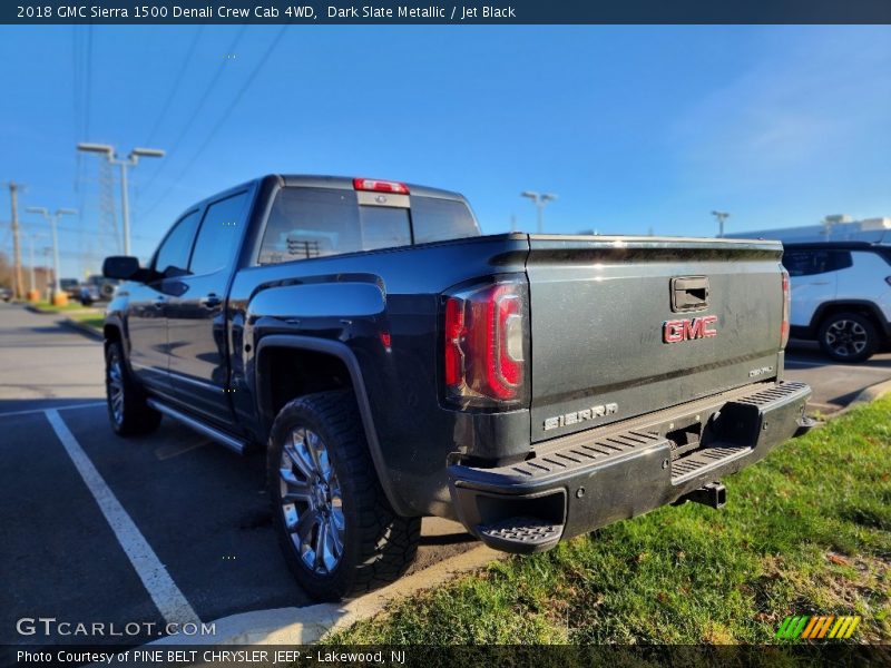 Dark Slate Metallic / Jet Black 2018 GMC Sierra 1500 Denali Crew Cab 4WD