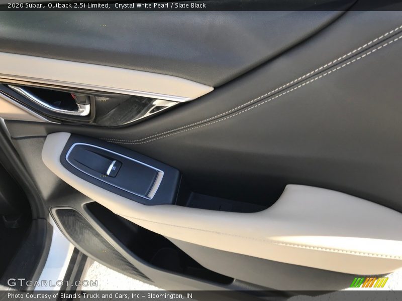 Crystal White Pearl / Slate Black 2020 Subaru Outback 2.5i Limited