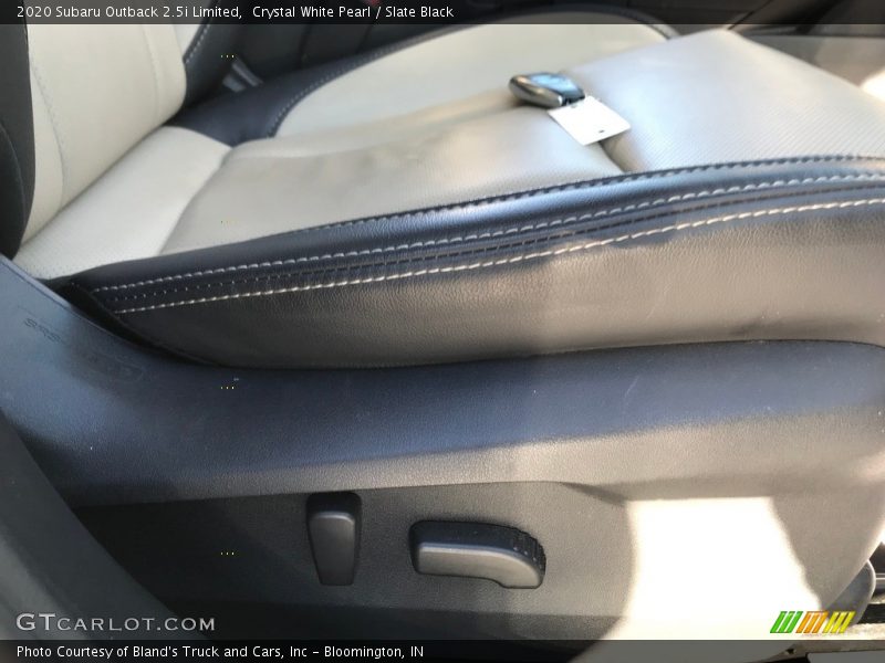 Crystal White Pearl / Slate Black 2020 Subaru Outback 2.5i Limited