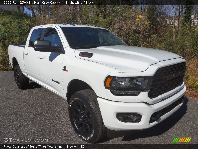 Bright White / Black 2022 Ram 2500 Big Horn Crew Cab 4x4