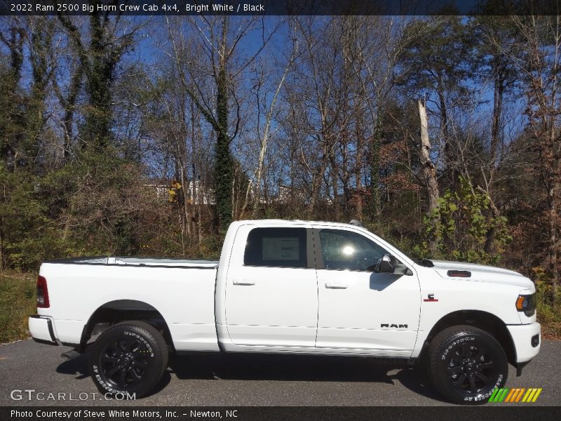 Bright White / Black 2022 Ram 2500 Big Horn Crew Cab 4x4