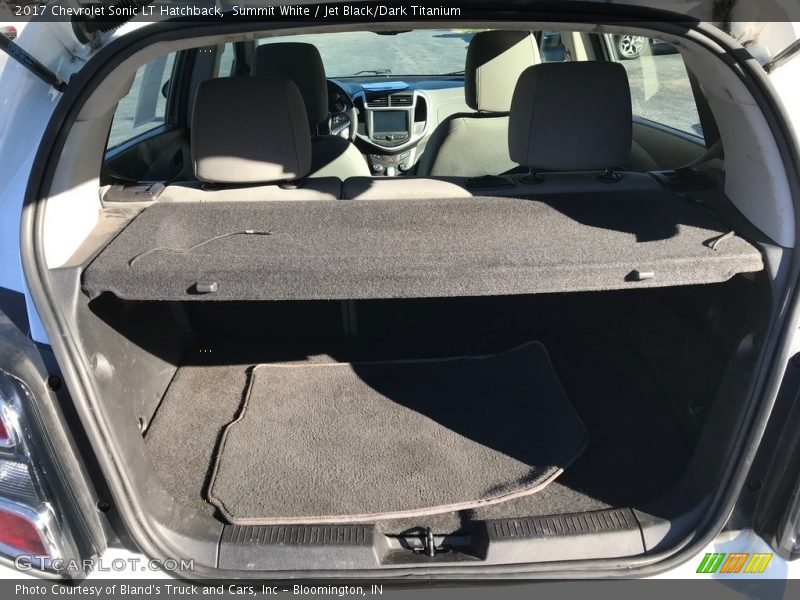  2017 Sonic LT Hatchback Trunk