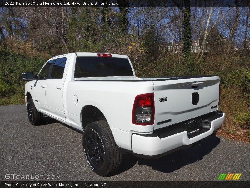 Bright White / Black 2022 Ram 2500 Big Horn Crew Cab 4x4