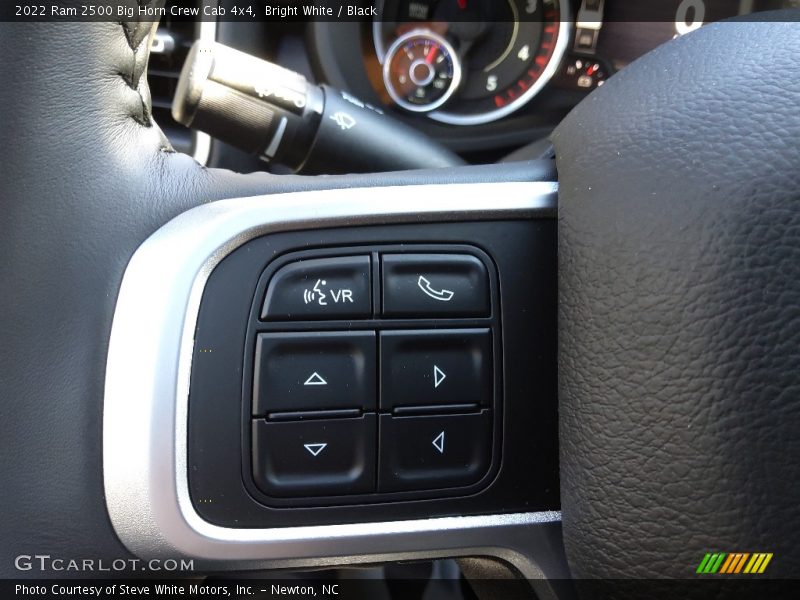 Bright White / Black 2022 Ram 2500 Big Horn Crew Cab 4x4