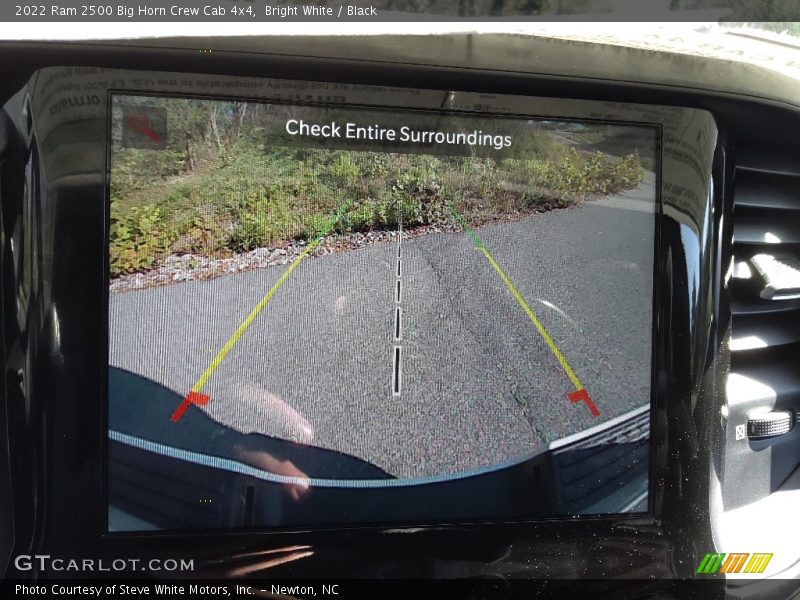Bright White / Black 2022 Ram 2500 Big Horn Crew Cab 4x4