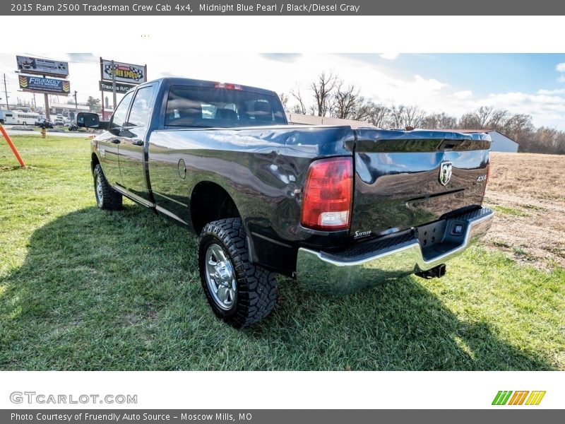 Midnight Blue Pearl / Black/Diesel Gray 2015 Ram 2500 Tradesman Crew Cab 4x4