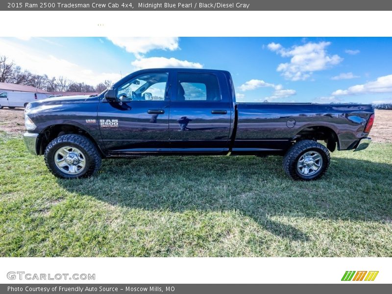 Midnight Blue Pearl / Black/Diesel Gray 2015 Ram 2500 Tradesman Crew Cab 4x4