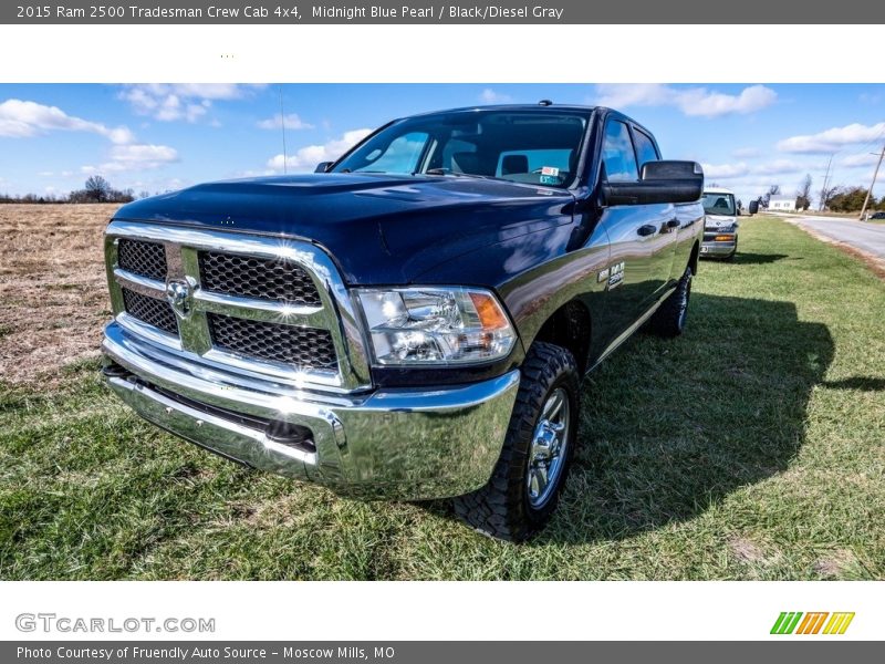  2015 2500 Tradesman Crew Cab 4x4 Midnight Blue Pearl