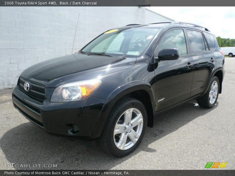 Black / Dark Charcoal 2006 Toyota RAV4 Sport 4WD