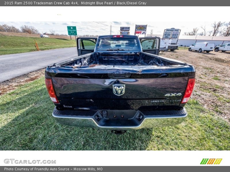 Midnight Blue Pearl / Black/Diesel Gray 2015 Ram 2500 Tradesman Crew Cab 4x4
