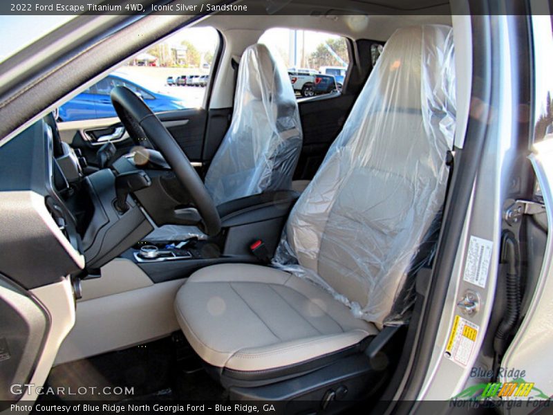 Iconic Silver / Sandstone 2022 Ford Escape Titanium 4WD