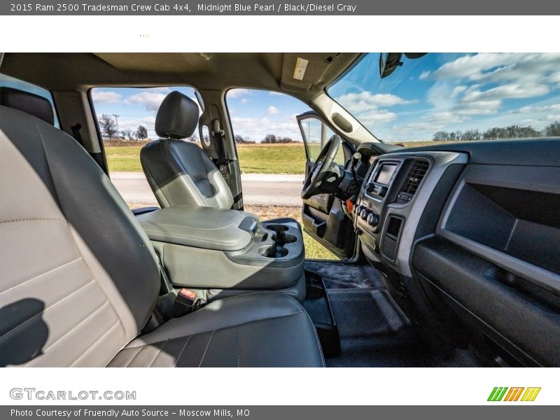 Midnight Blue Pearl / Black/Diesel Gray 2015 Ram 2500 Tradesman Crew Cab 4x4