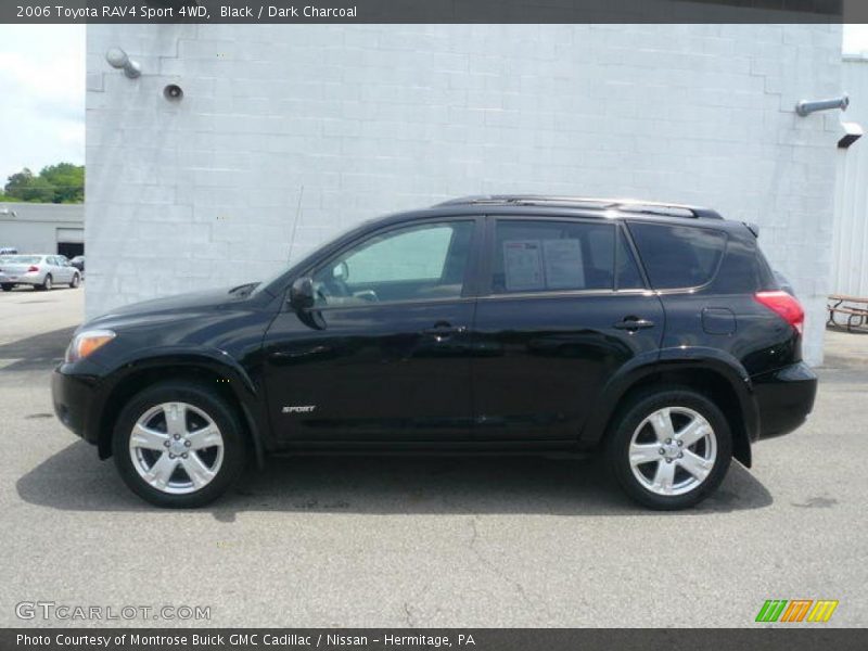 Black / Dark Charcoal 2006 Toyota RAV4 Sport 4WD