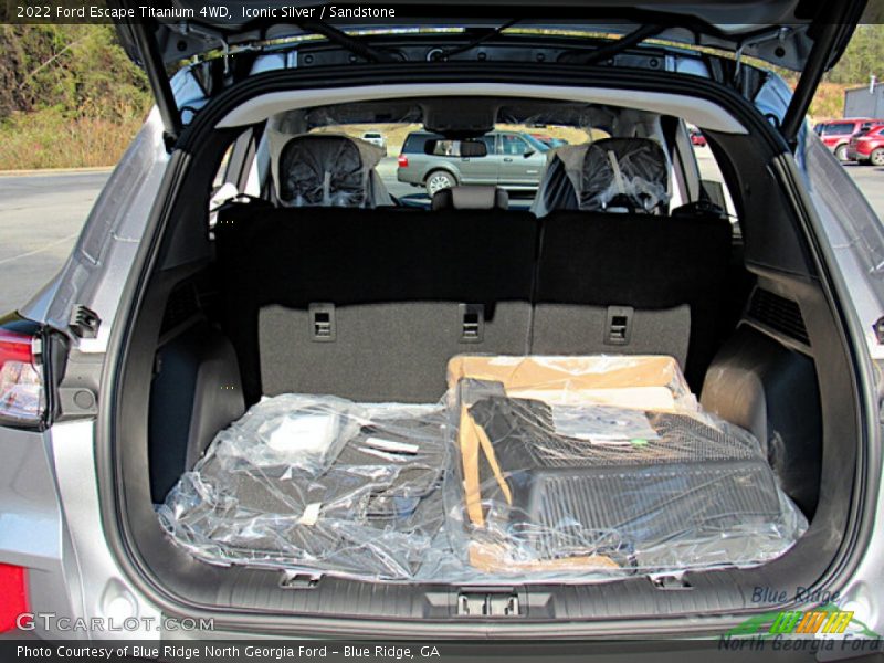 Iconic Silver / Sandstone 2022 Ford Escape Titanium 4WD