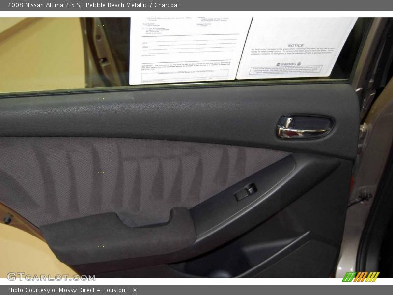 Pebble Beach Metallic / Charcoal 2008 Nissan Altima 2.5 S