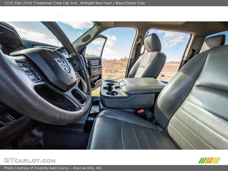 Midnight Blue Pearl / Black/Diesel Gray 2015 Ram 2500 Tradesman Crew Cab 4x4