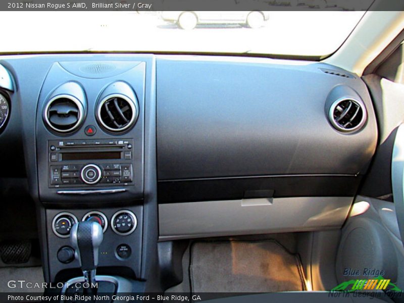 Brilliant Silver / Gray 2012 Nissan Rogue S AWD