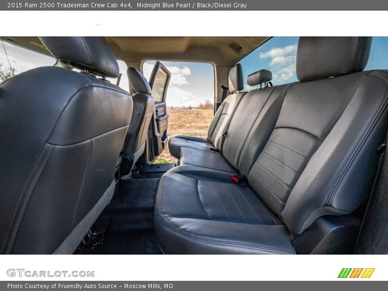 Midnight Blue Pearl / Black/Diesel Gray 2015 Ram 2500 Tradesman Crew Cab 4x4