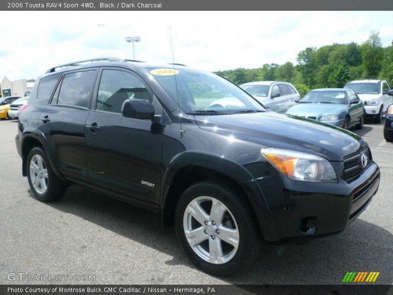Black / Dark Charcoal 2006 Toyota RAV4 Sport 4WD