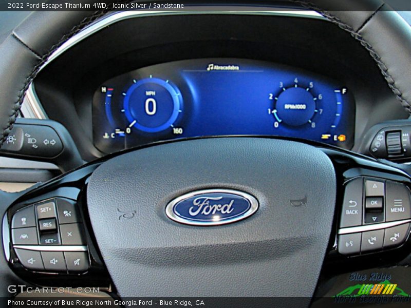 Iconic Silver / Sandstone 2022 Ford Escape Titanium 4WD