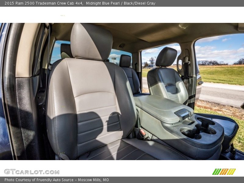 Midnight Blue Pearl / Black/Diesel Gray 2015 Ram 2500 Tradesman Crew Cab 4x4
