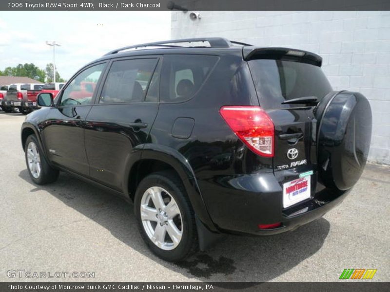 Black / Dark Charcoal 2006 Toyota RAV4 Sport 4WD