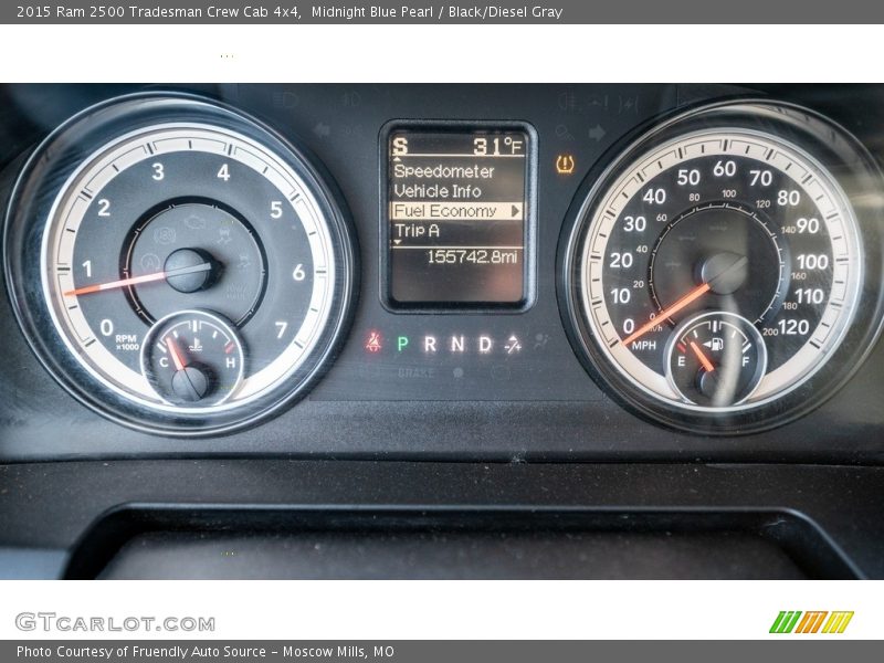  2015 2500 Tradesman Crew Cab 4x4 Tradesman Crew Cab 4x4 Gauges