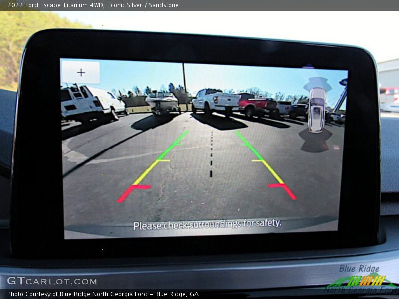 Iconic Silver / Sandstone 2022 Ford Escape Titanium 4WD