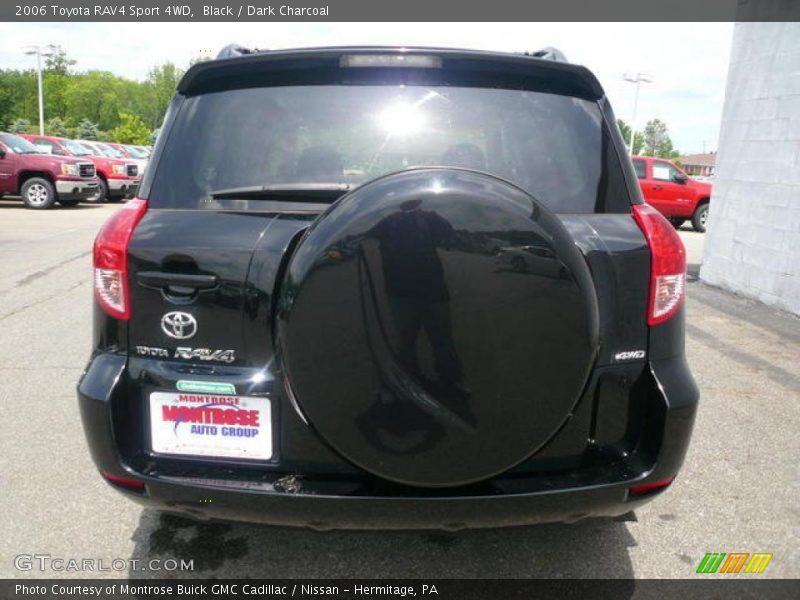 Black / Dark Charcoal 2006 Toyota RAV4 Sport 4WD