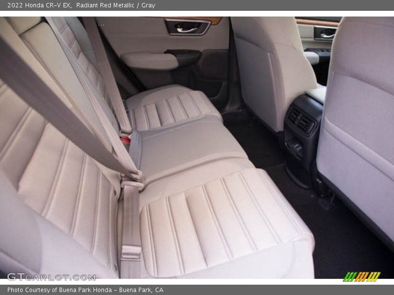 Radiant Red Metallic / Gray 2022 Honda CR-V EX