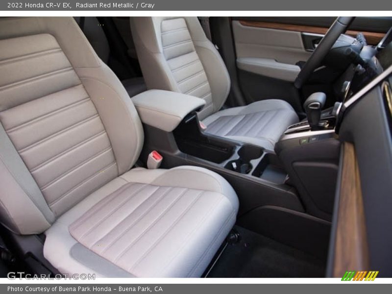Radiant Red Metallic / Gray 2022 Honda CR-V EX
