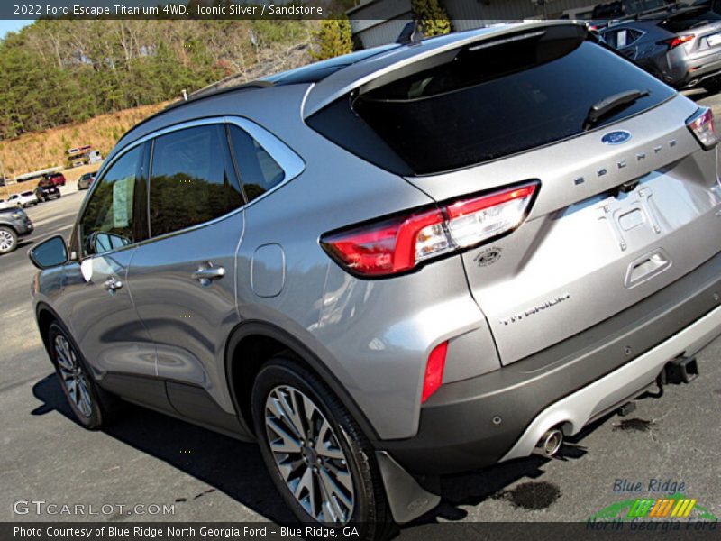 Iconic Silver / Sandstone 2022 Ford Escape Titanium 4WD