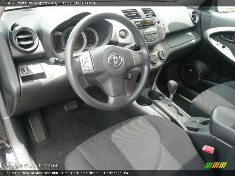 Black / Dark Charcoal 2006 Toyota RAV4 Sport 4WD