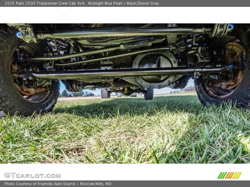 Undercarriage of 2015 2500 Tradesman Crew Cab 4x4